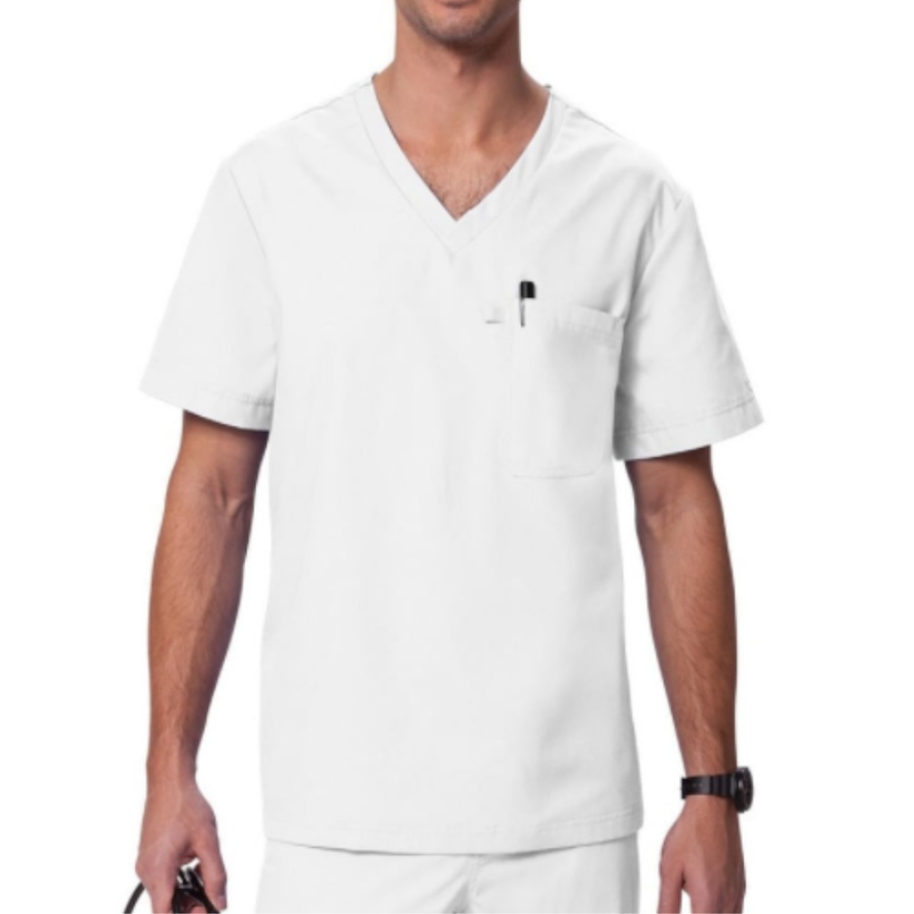 Men's Orange Standard Medical Scrub